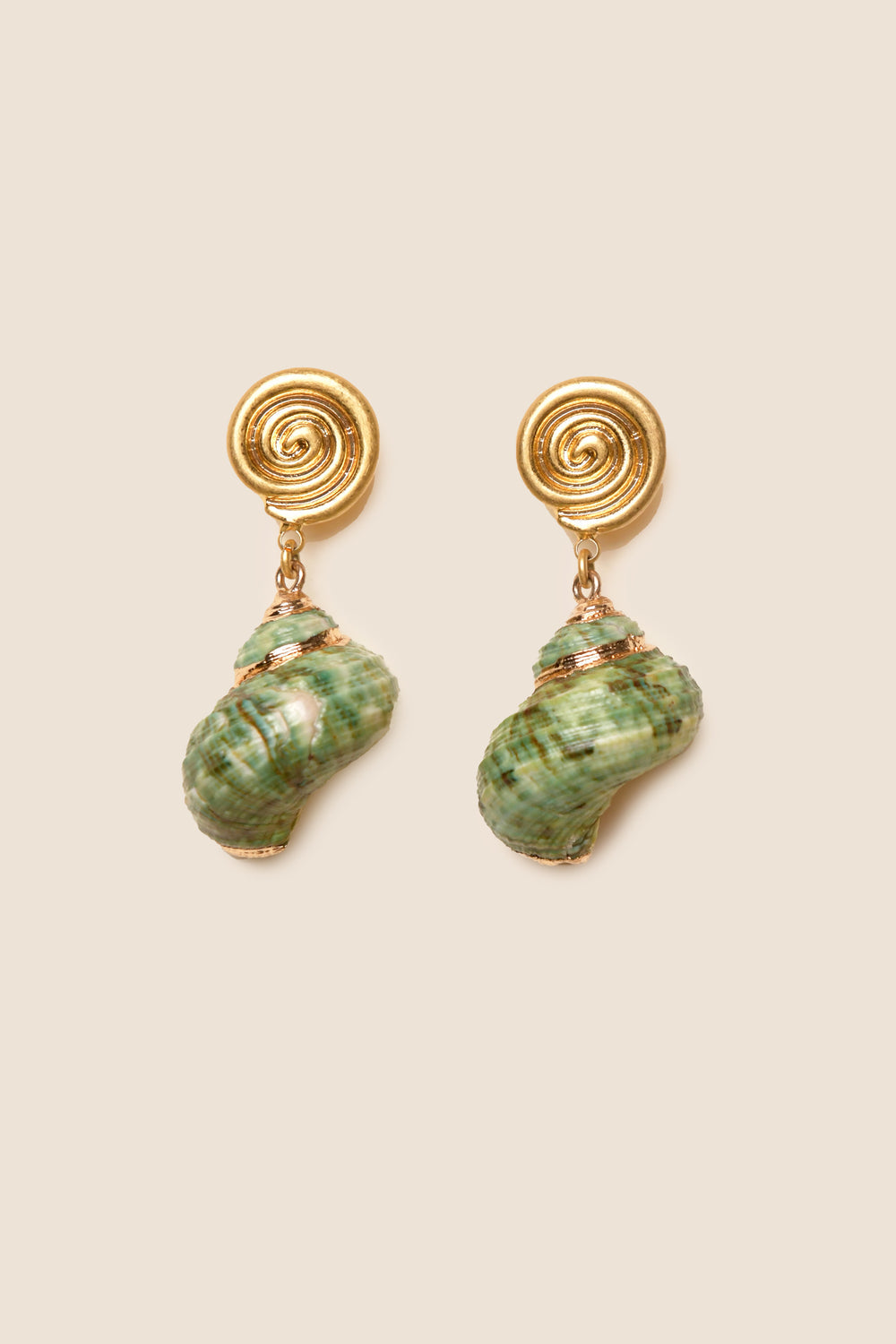 Aggie Green Earrings