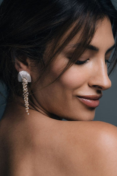 Hakuro Ivory Earrings