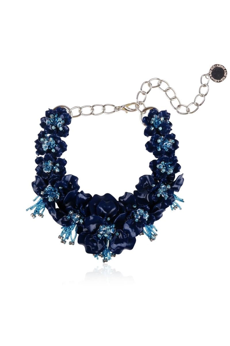 Navy Gianna Necklace