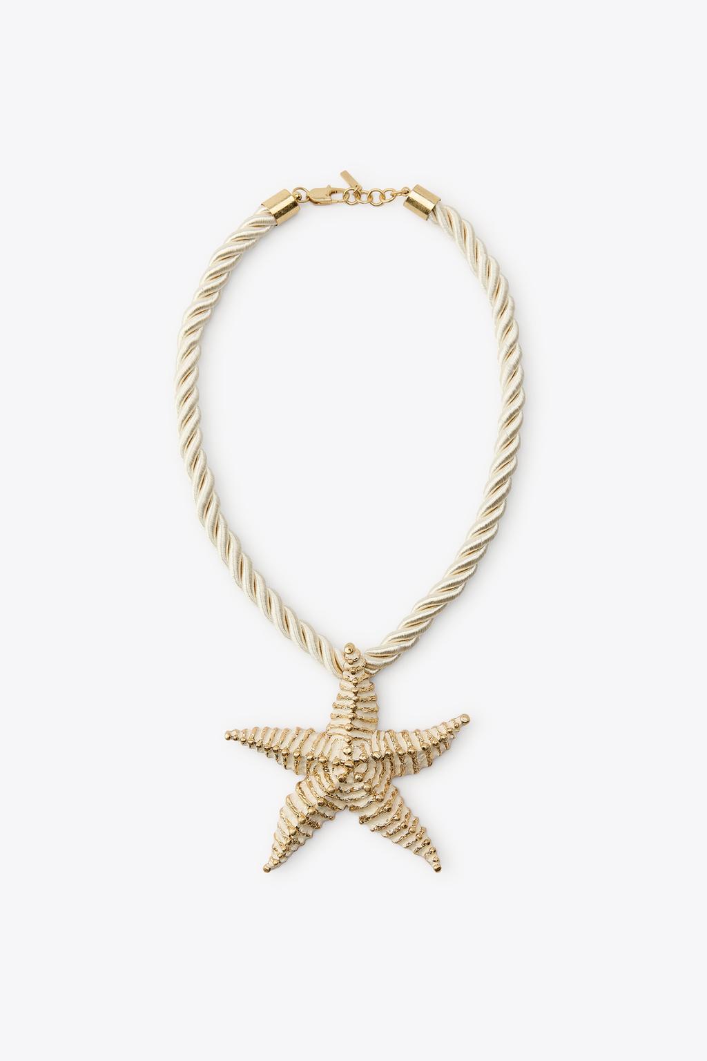 STARFISH CORD NECKLACE