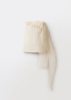 Short Chiffon Combined Dress