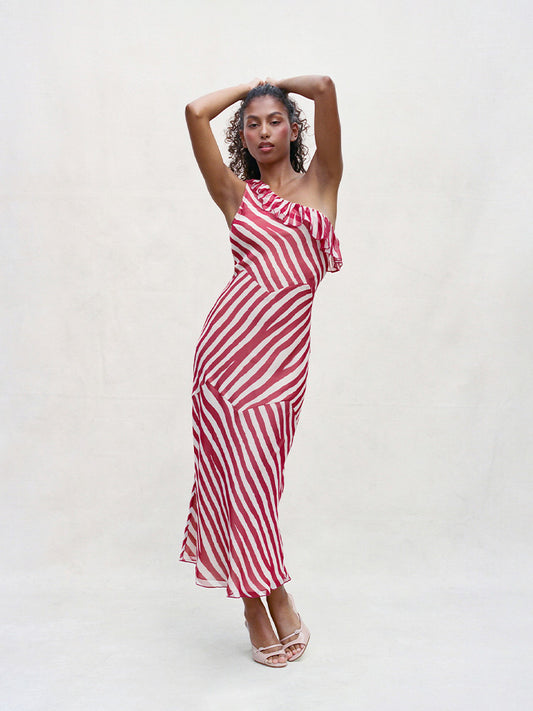 The Theodora Candy Stripe