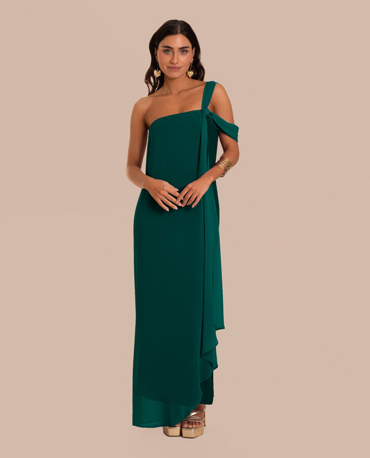 ALMERIA DRESS GREEN