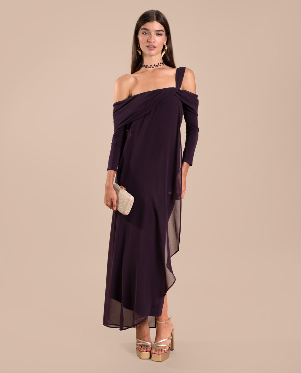 Amelie Plum Dress