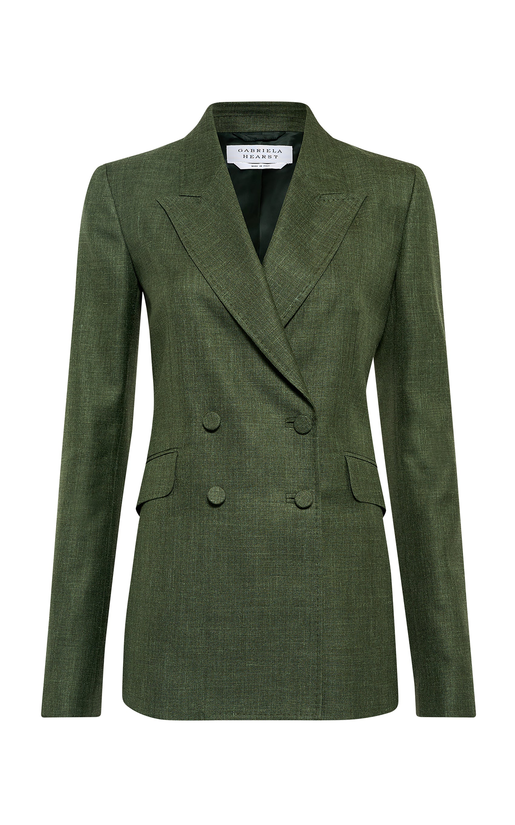 Angela Wool-Silk Blazer