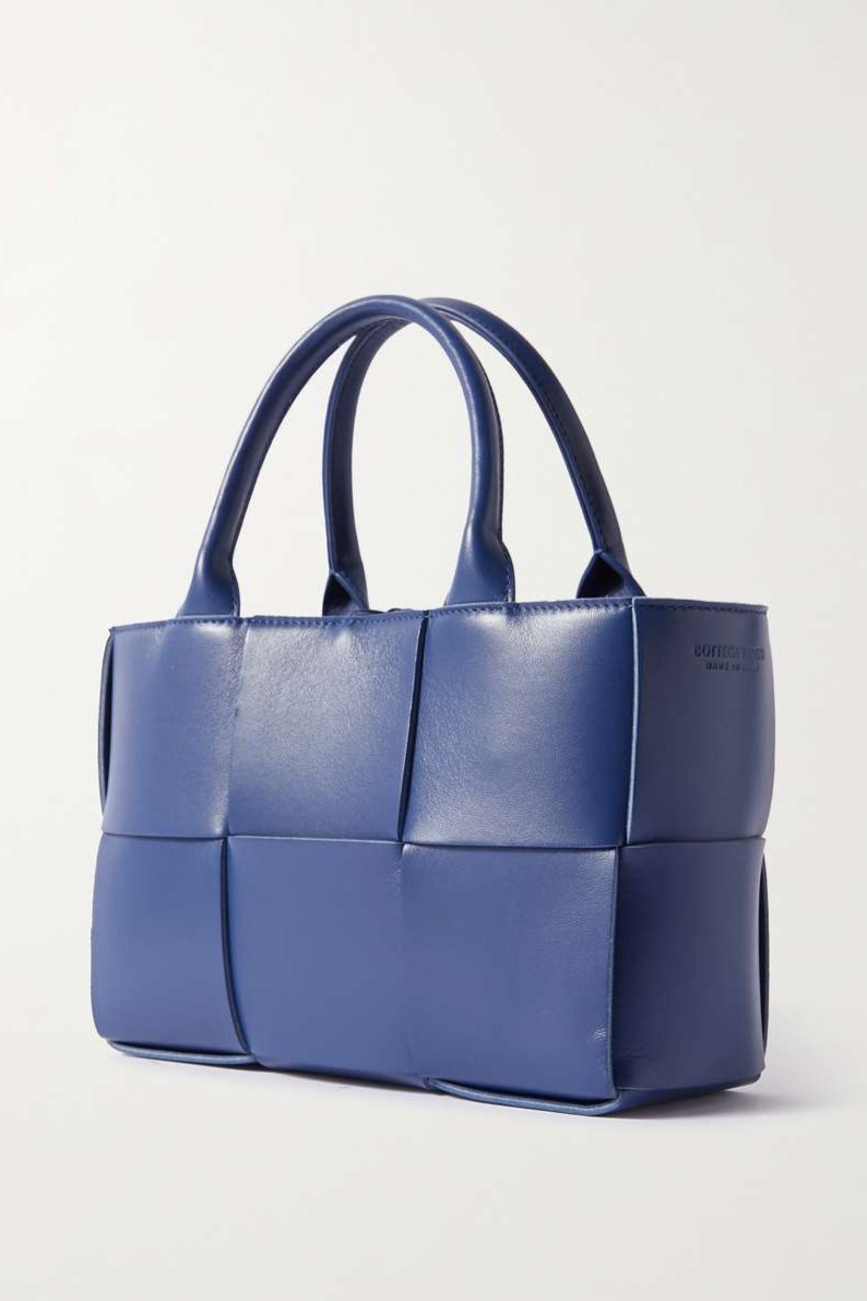 Arco mini intrecciato leather tote