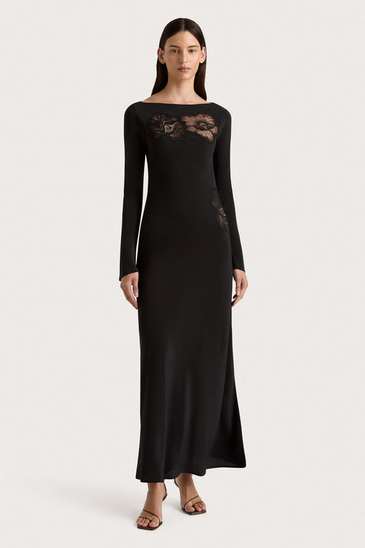 Biarritz Maxi Dress Black