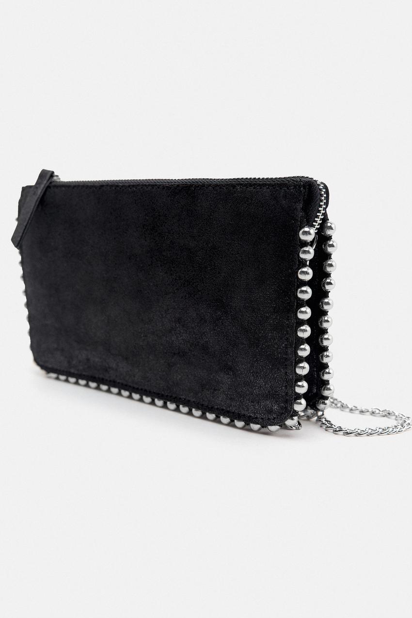 CLUTCH BAG WITH STUDS