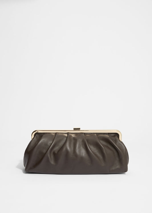 Classic Leather Clutch Bag