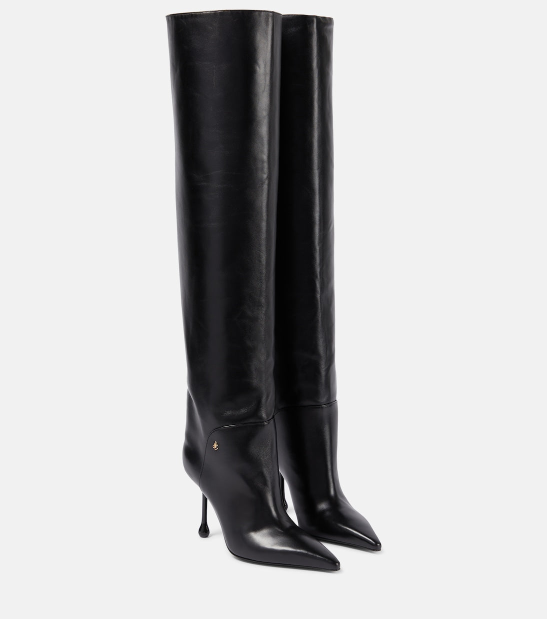 Cycas 95 leather over the knee boots