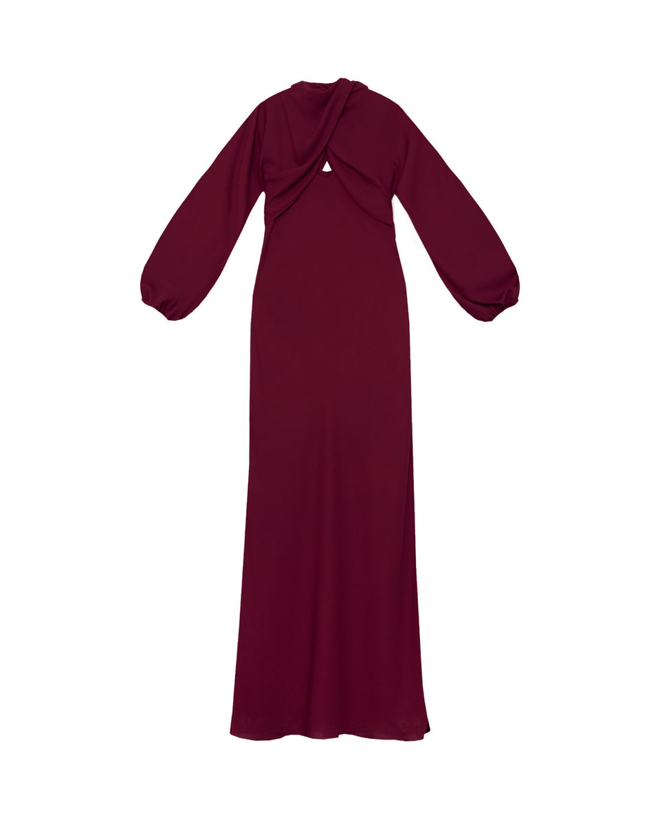 Eloise Dress Bordeaux