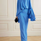 Eolia layered crepe gown
