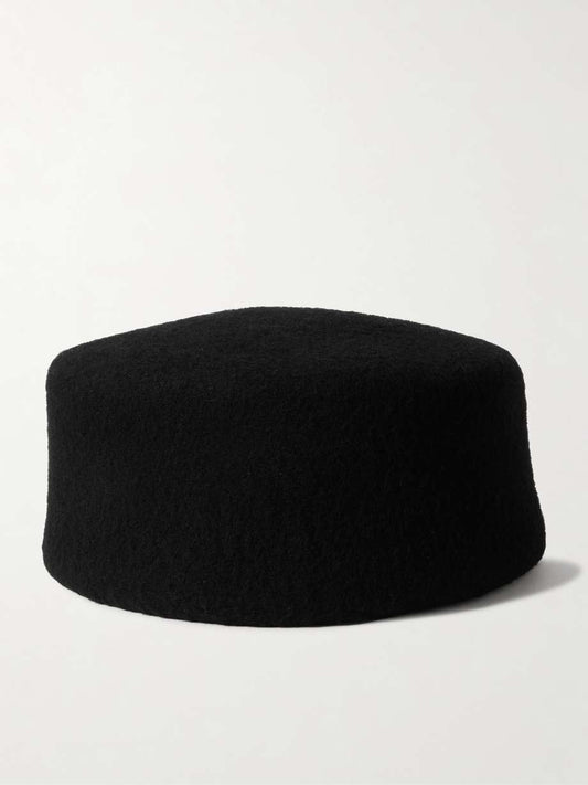 Lauren wool felt pillbox hat