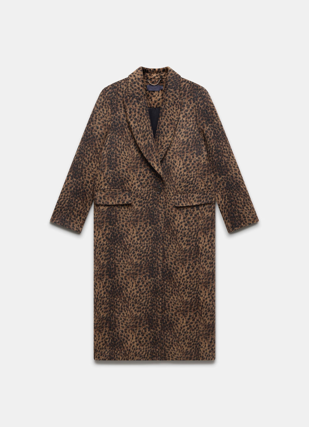 Leopard Print Long Coat