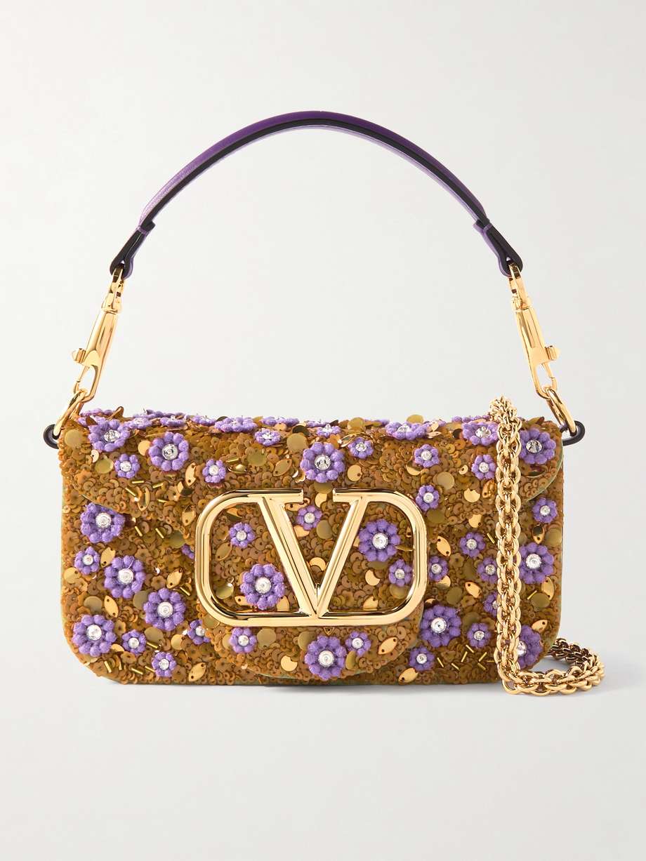 Loco small embellished leather bag