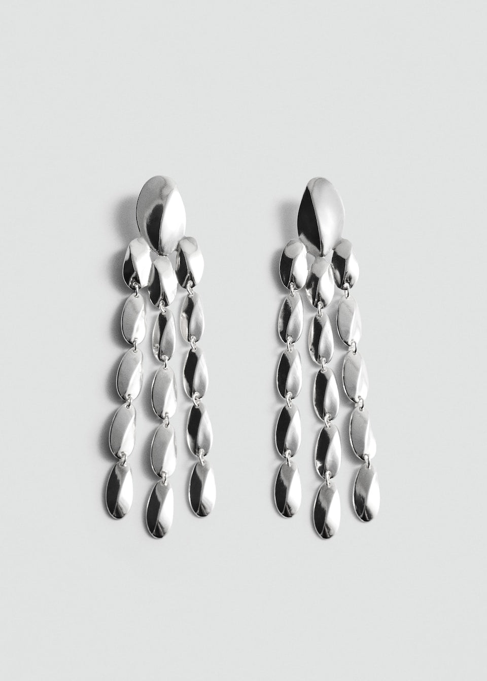 Long waterfall earrings