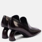 Leather Loafer Pumps