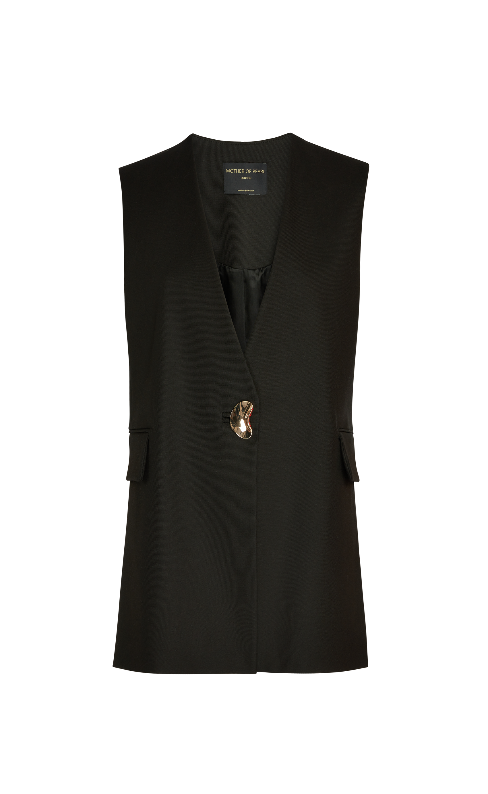 RADHA BLACK WAISTCOAT