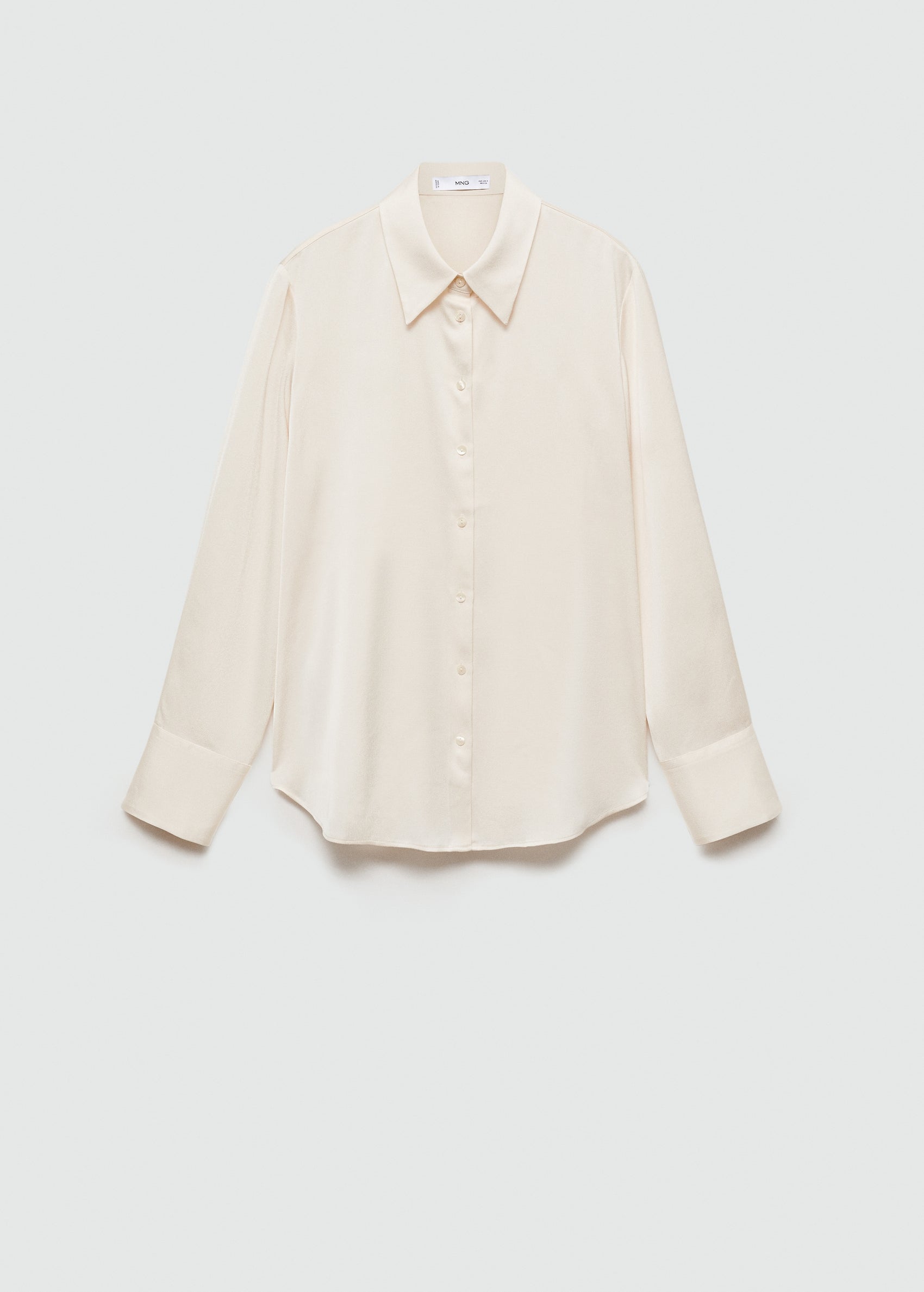 Satin finish flowy shirt