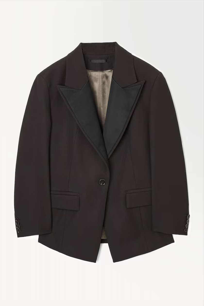 The Satin-Lapel Tuxedo Jacket