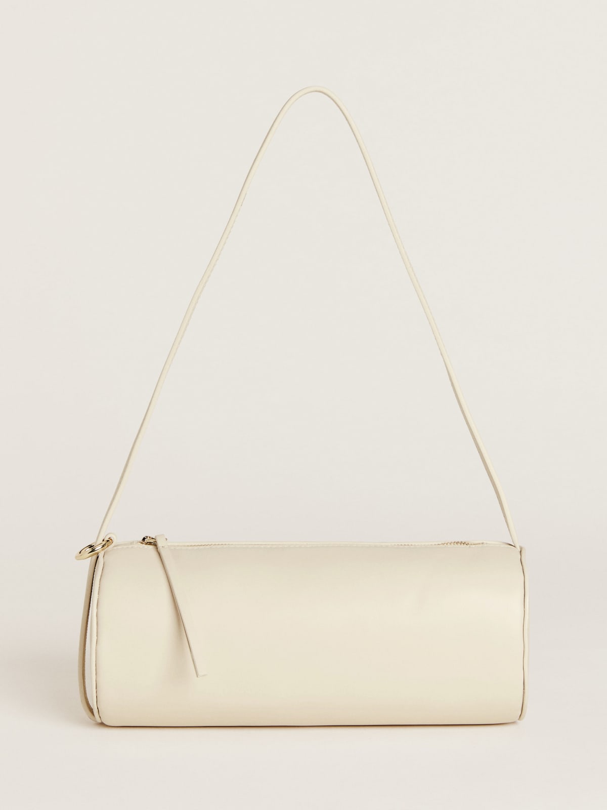 Simona Cylinder Bag Cream