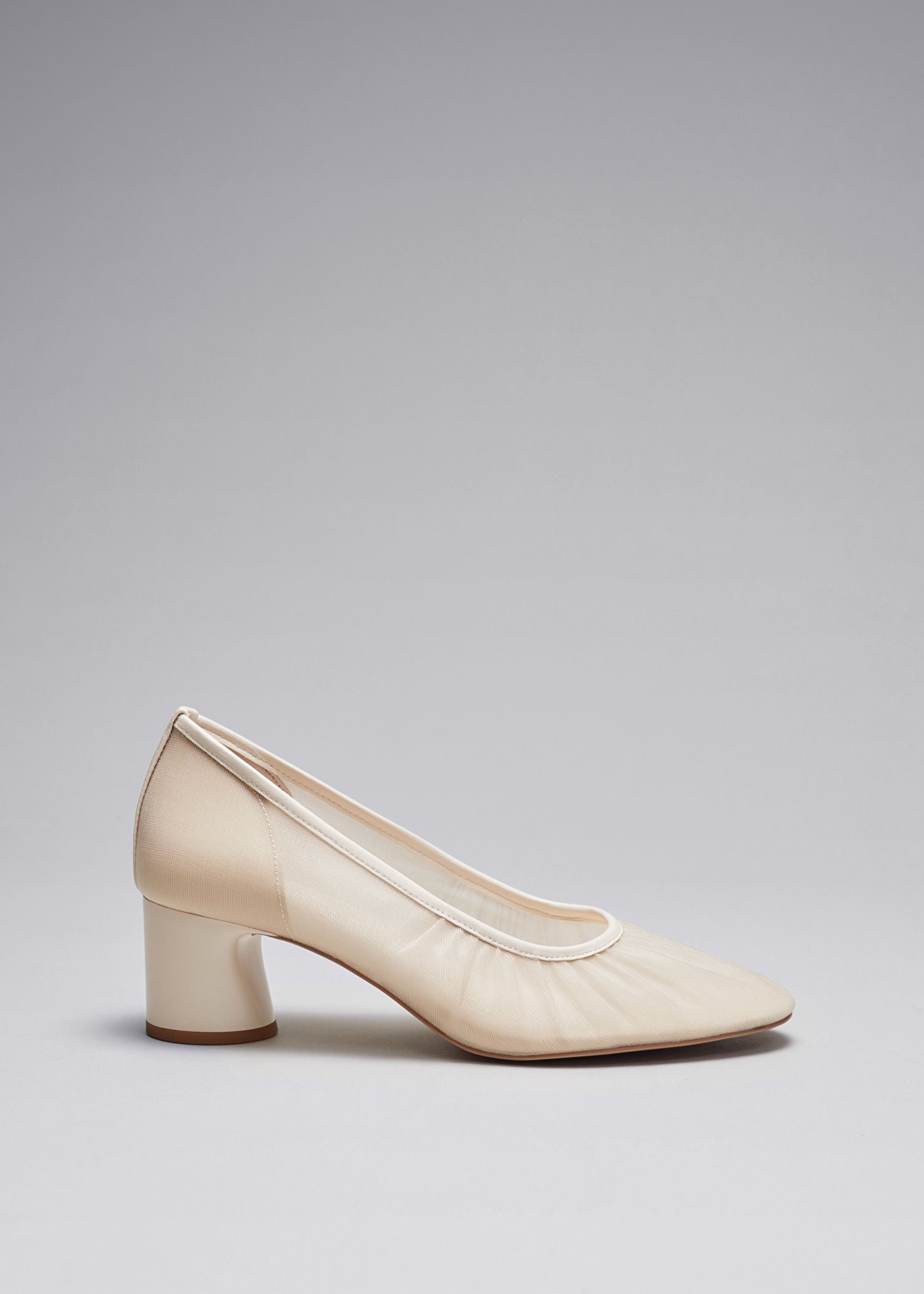 Soft Block Heel Pumps