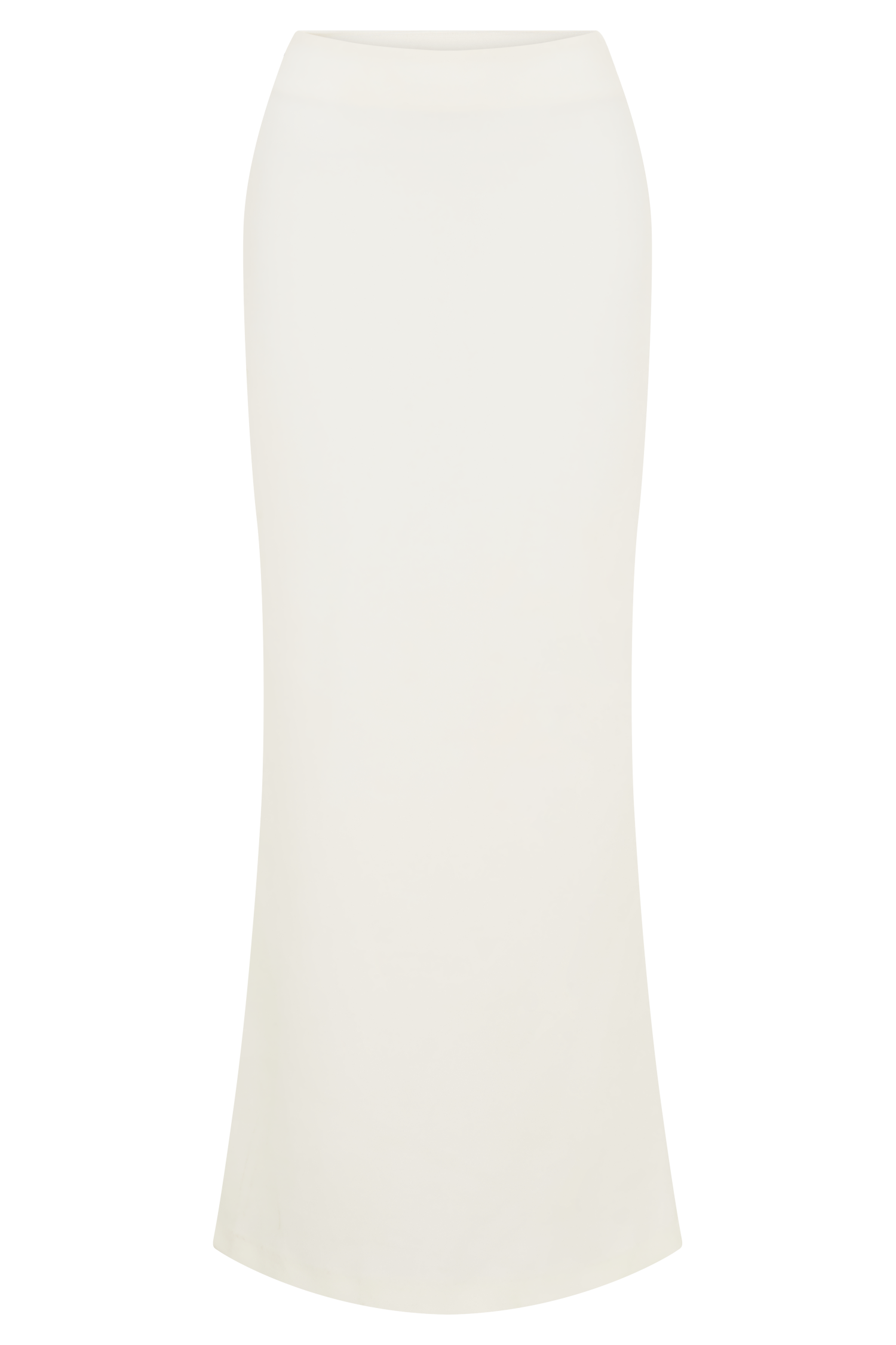 Suiting Maxi Skirt White