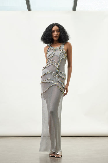 The Rippling Gauze Dress