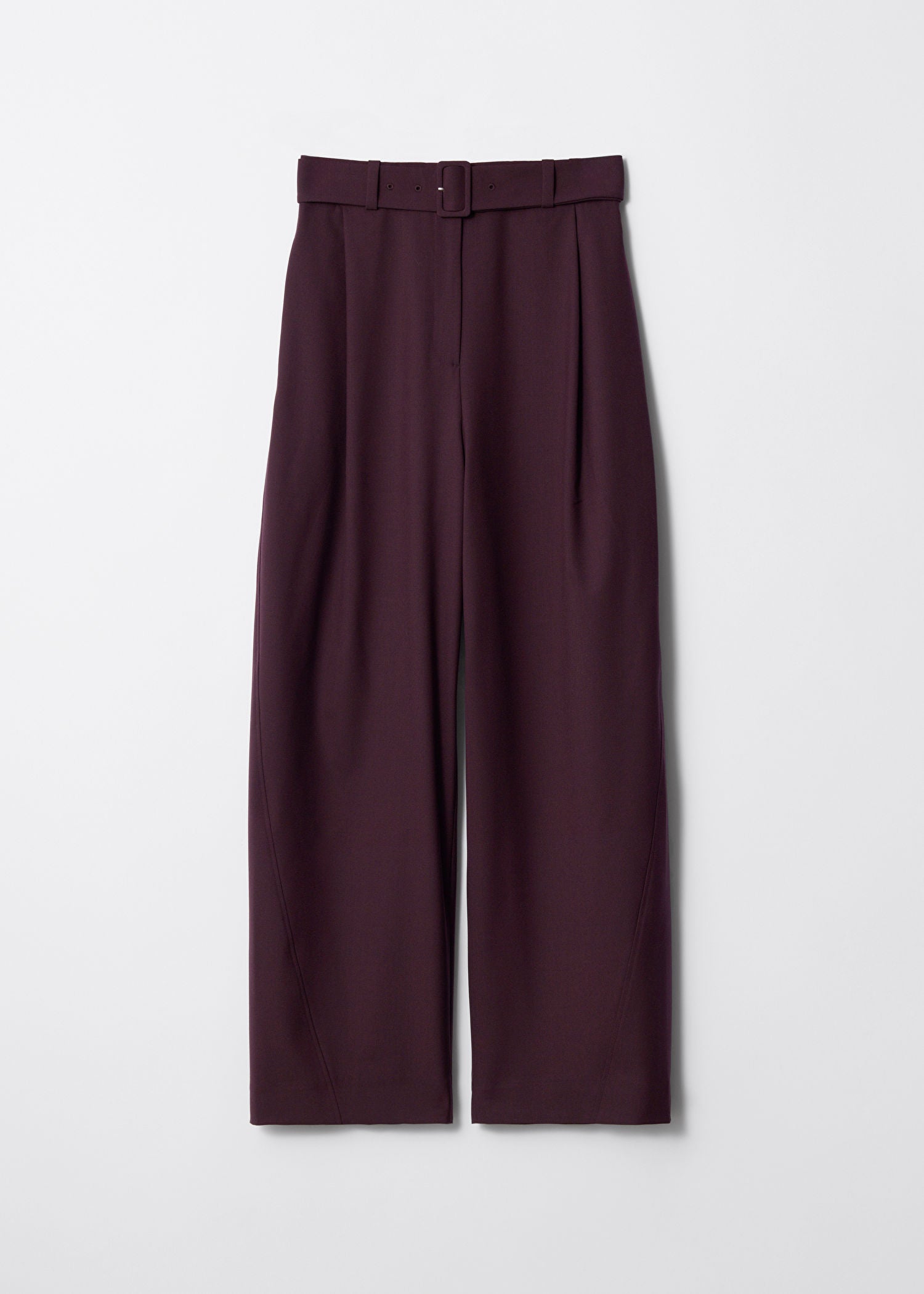 Tailored Barrel Leg Trousers