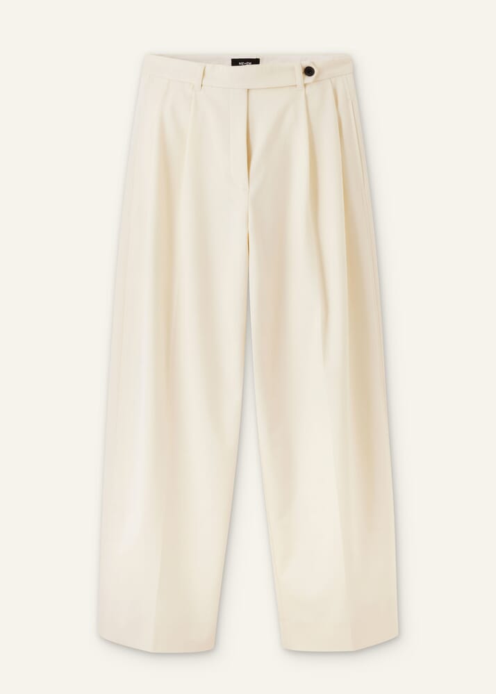 Tailored Exaggerated Tapered Trouser