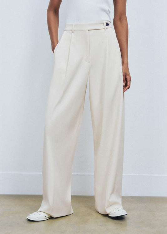 Tailored Exaggerated Tapered Trouser