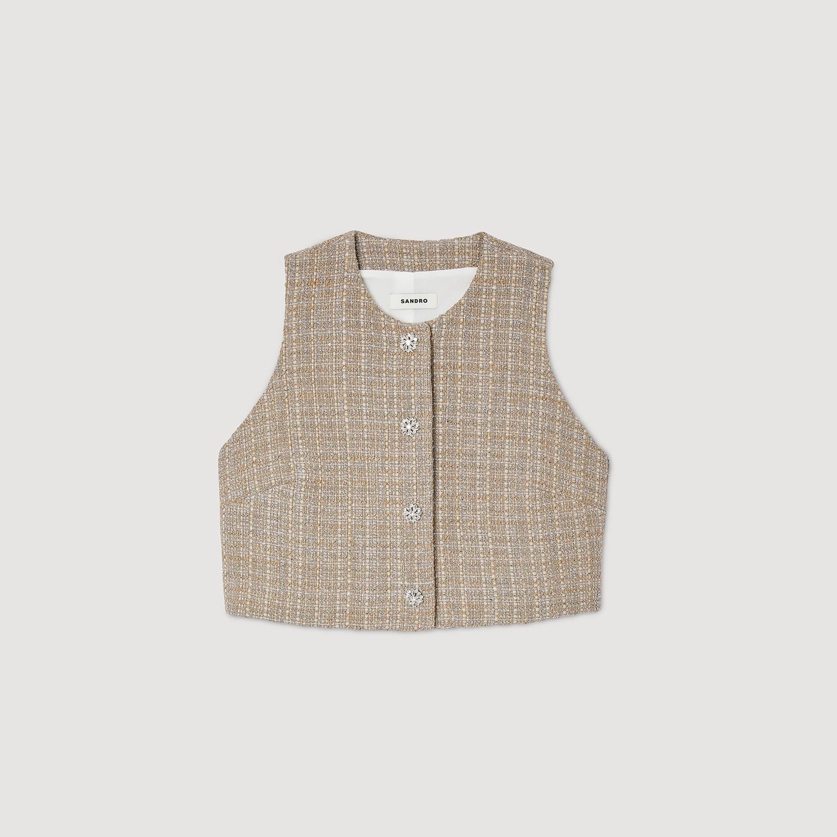 Tweed Vest