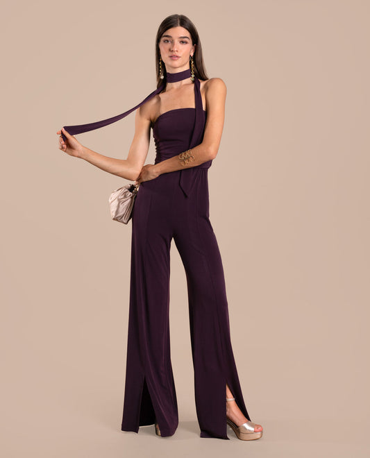 jumpsuit MRS BARREDA PLUM