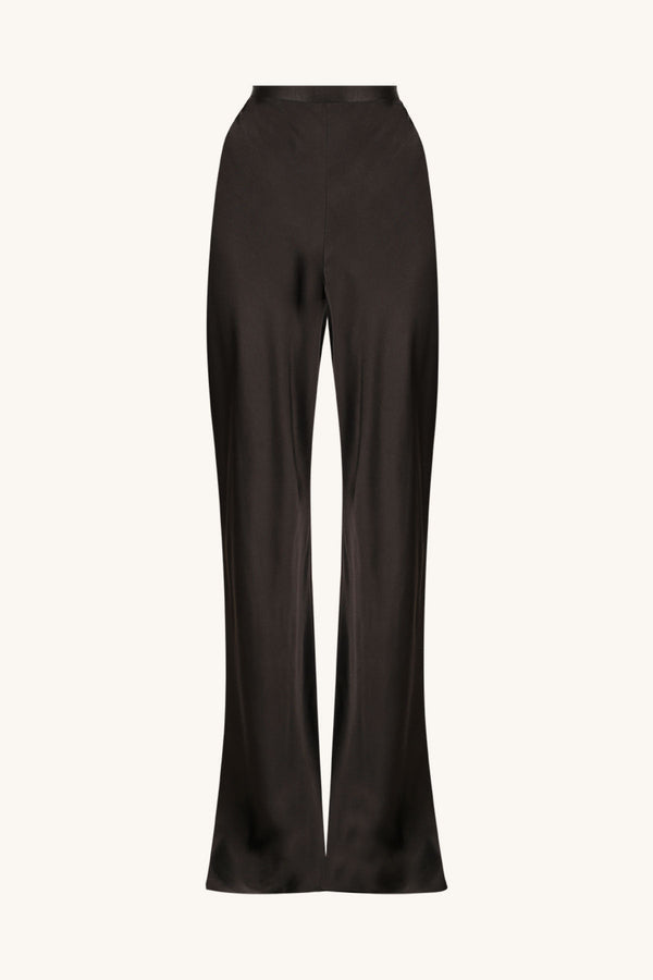 la lune bias cut pant black